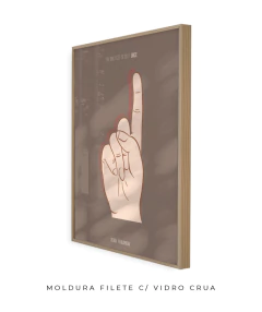 Quadro / Pôster - Liam Gallagher - Once na internet