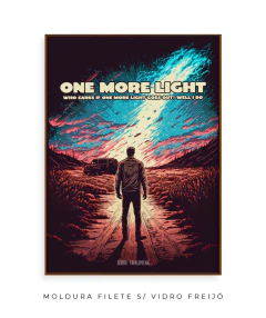 Quadro / Pôster - Linkin Park - One More Light - Zebra Filomena | Quadros e Pôsteres de Música