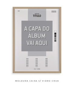 Imagem do Quadro / Pôster - Personalizado Capa de Álbum