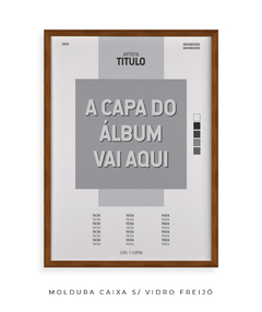 Quadro / Pôster - Personalizado Capa de Álbum - comprar online