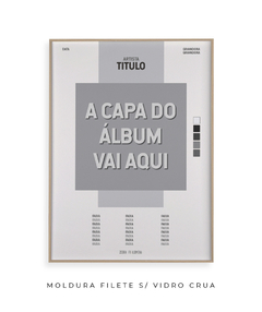 Quadro / Pôster - Personalizado Capa de Álbum - comprar online