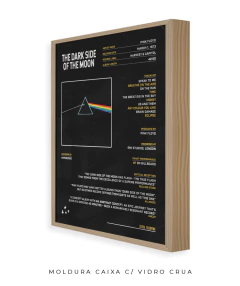 Quadro / Pôster - Pink Floyd - The Dark Side of the Moon