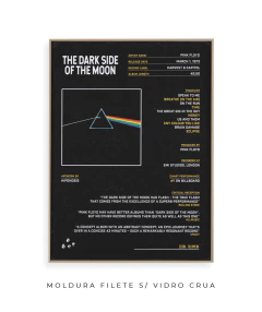 Quadro / Pôster - Pink Floyd - The Dark Side of the Moon - comprar online