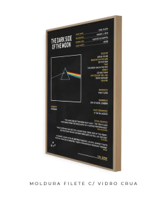 Quadro / Pôster - Pink Floyd - The Dark Side of the Moon na internet