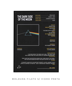 Imagem do Quadro / Pôster - Pink Floyd - The Dark Side of the Moon