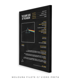 Quadro / Pôster - Pink Floyd - The Dark Side of the Moon