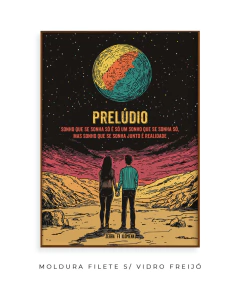 Quadro / Pôster - Raul Seixas - Prelúdio - Zebra Filomena | Quadros e Pôsteres de Música