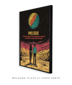 Quadro / Pôster - Raul Seixas - Prelúdio