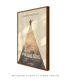 Quadro / Pôster - Radiohead - Pyramid Song - loja online