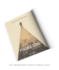 Quadro / Pôster - Radiohead - Pyramid Song - comprar online