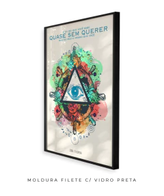 Quadro / Pôster - Legião Urbana - Quase Sem Querer