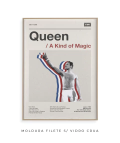 Quadro / Pôster - Queen - A Kind of Magic - comprar online