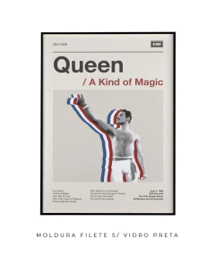 Imagem do Quadro / Pôster - Queen - A Kind of Magic