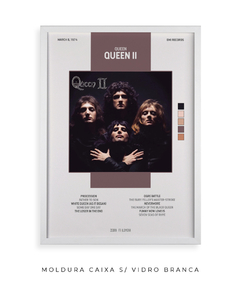 Quadro / Pôster - Queen II - Zebra Filomena | Quadros e Pôsteres de Música