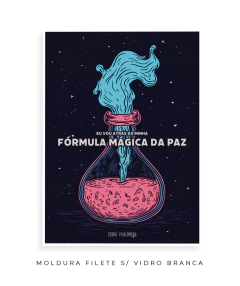 Imagem do Quadro / Pôster - Racionais MC's - Fórmula Mágica da Paz