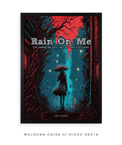 Quadro / Pôster - Rain on Me - Zebra Filomena | Quadros e Pôsteres de Música