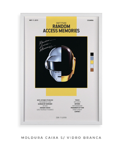 Quadro / Pôster - Random Access Memories - Zebra Filomena | Quadros e Pôsteres de Música