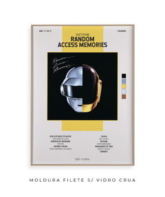 Quadro / Pôster - Random Access Memories - comprar online