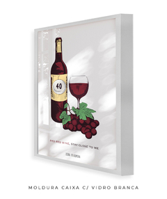 Quadro / Pôster - Red Red Wine - loja online