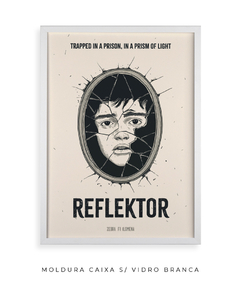 Quadro / Pôster - Reflektor - Zebra Filomena | Quadros e Pôsteres de Música