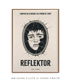 Quadro / Pôster - Reflektor - Zebra Filomena | Quadros e Pôsteres de Música