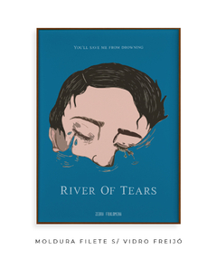 Quadro / Pôster - River of Tears - Zebra Filomena | Quadros e Pôsteres de Música