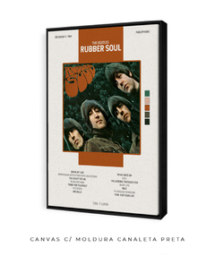 Quadro / Pôster - Rubber Soul - Zebra Filomena | Quadros e Pôsteres de Música