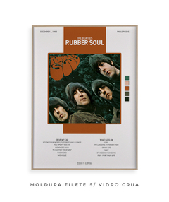 Quadro / Pôster - Rubber Soul - comprar online