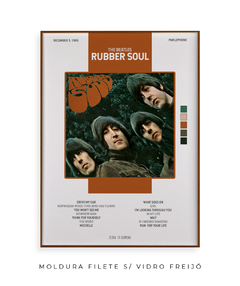 Quadro / Pôster - Rubber Soul - Zebra Filomena | Quadros e Pôsteres de Música