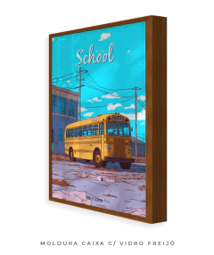 Quadro / Pôster - Nirvana - School na internet