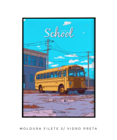Imagem do Quadro / Pôster - Nirvana - School