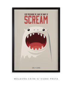 Quadro / Pôster - Michael Jackson - Scream - Zebra Filomena | Quadros e Pôsteres de Música