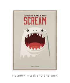 Quadro / Pôster - Michael Jackson - Scream - comprar online