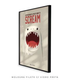 Quadro / Pôster - Michael Jackson - Scream
