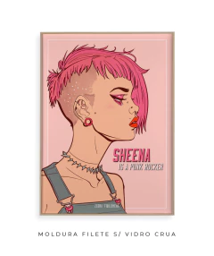 Quadro / Pôster - Ramones - Sheena is a Punk Rocker - comprar online
