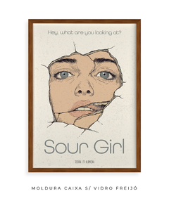 Quadro / Pôster - Sour Girl - comprar online