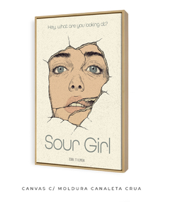 Quadro / Pôster - Sour Girl - comprar online