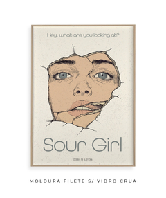 Quadro / Pôster - Sour Girl - comprar online