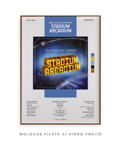 Quadro / Pôster - Stadium Arcadium - Zebra Filomena | Quadros e Pôsteres de Música