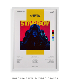 Quadro / Pôster - Starboy - Zebra Filomena | Quadros e Pôsteres de Música