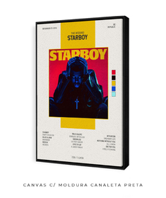 Quadro / Pôster - Starboy - Zebra Filomena | Quadros e Pôsteres de Música