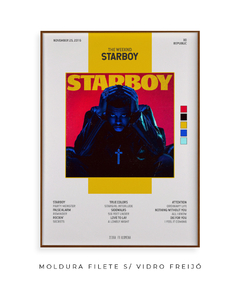 Quadro / Pôster - Starboy - Zebra Filomena | Quadros e Pôsteres de Música