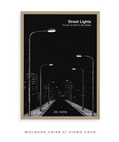 Imagem do Quadro / Pôster - Kanye West - Street Lights