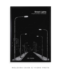Quadro / Pôster - Kanye West - Street Lights - loja online