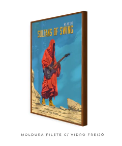 Quadro / Pôster - Dire Straits - Sultans of Swing - loja online
