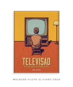 Quadro / Pôster - Titãs - Televisão - comprar online