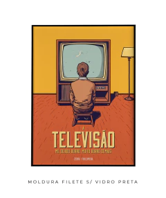 Imagem do Quadro / Pôster - Titãs - Televisão
