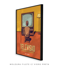 Quadro / Pôster - Titãs - Televisão
