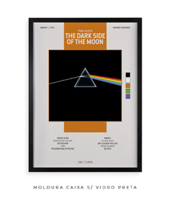 Quadro / Pôster - The Dark Side of the Moon - Zebra Filomena | Quadros e Pôsteres de Música