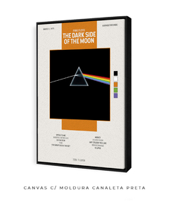 Quadro / Pôster - The Dark Side of the Moon - Zebra Filomena | Quadros e Pôsteres de Música